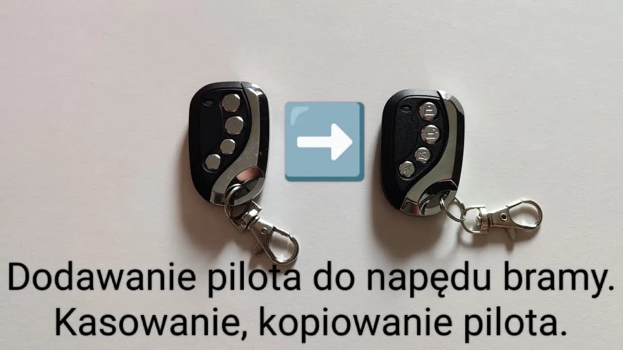 Jak dorobić pilot do bramy - proste metody i cenne wskazówki